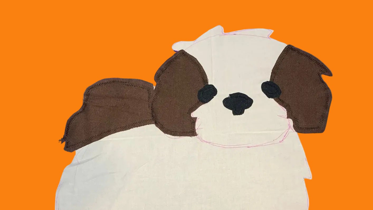 Photo d'une création d'un chien pour un pull personnalisé 1