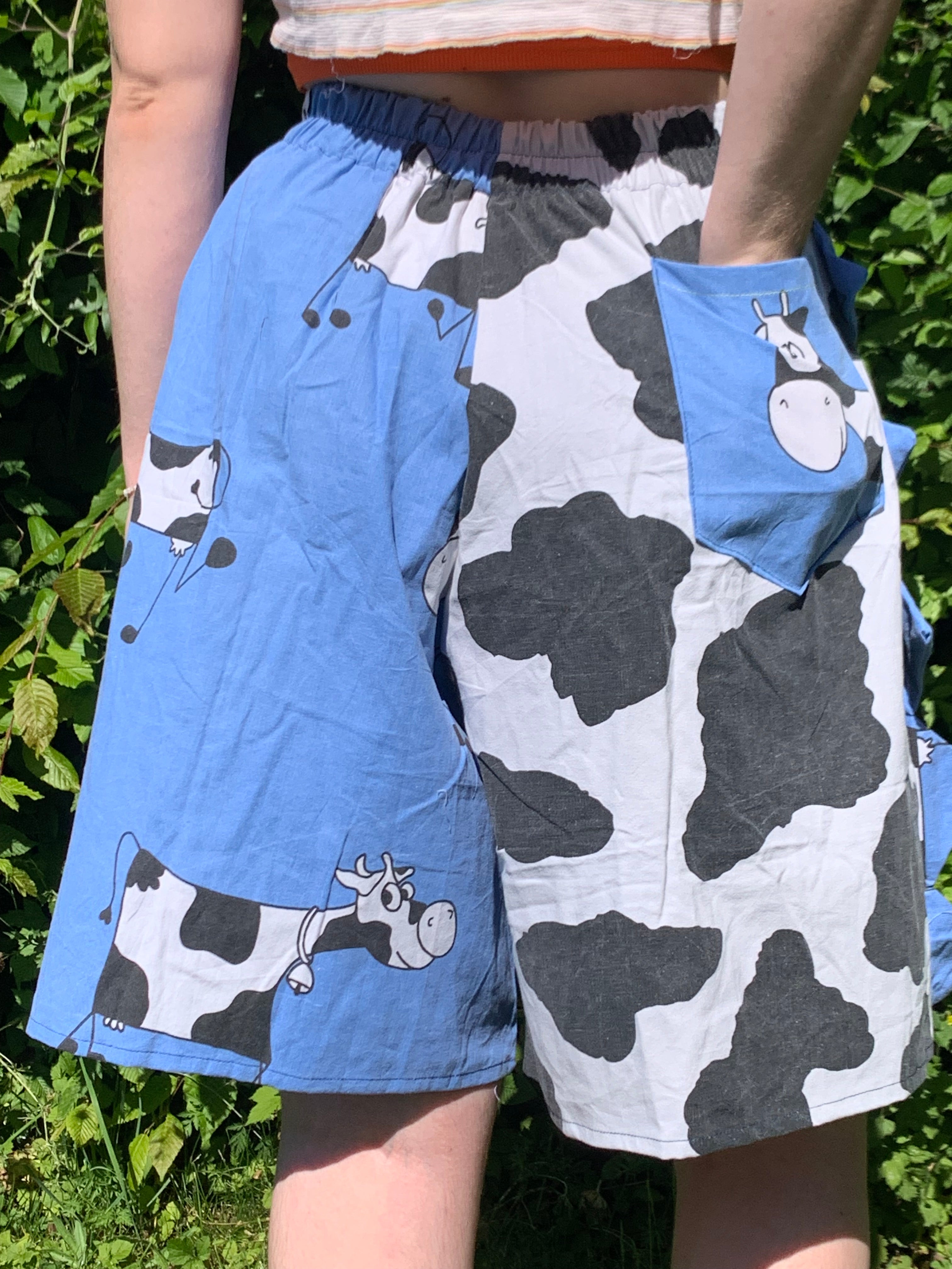 Short dino vache M