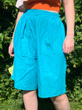 Short dino bleu M