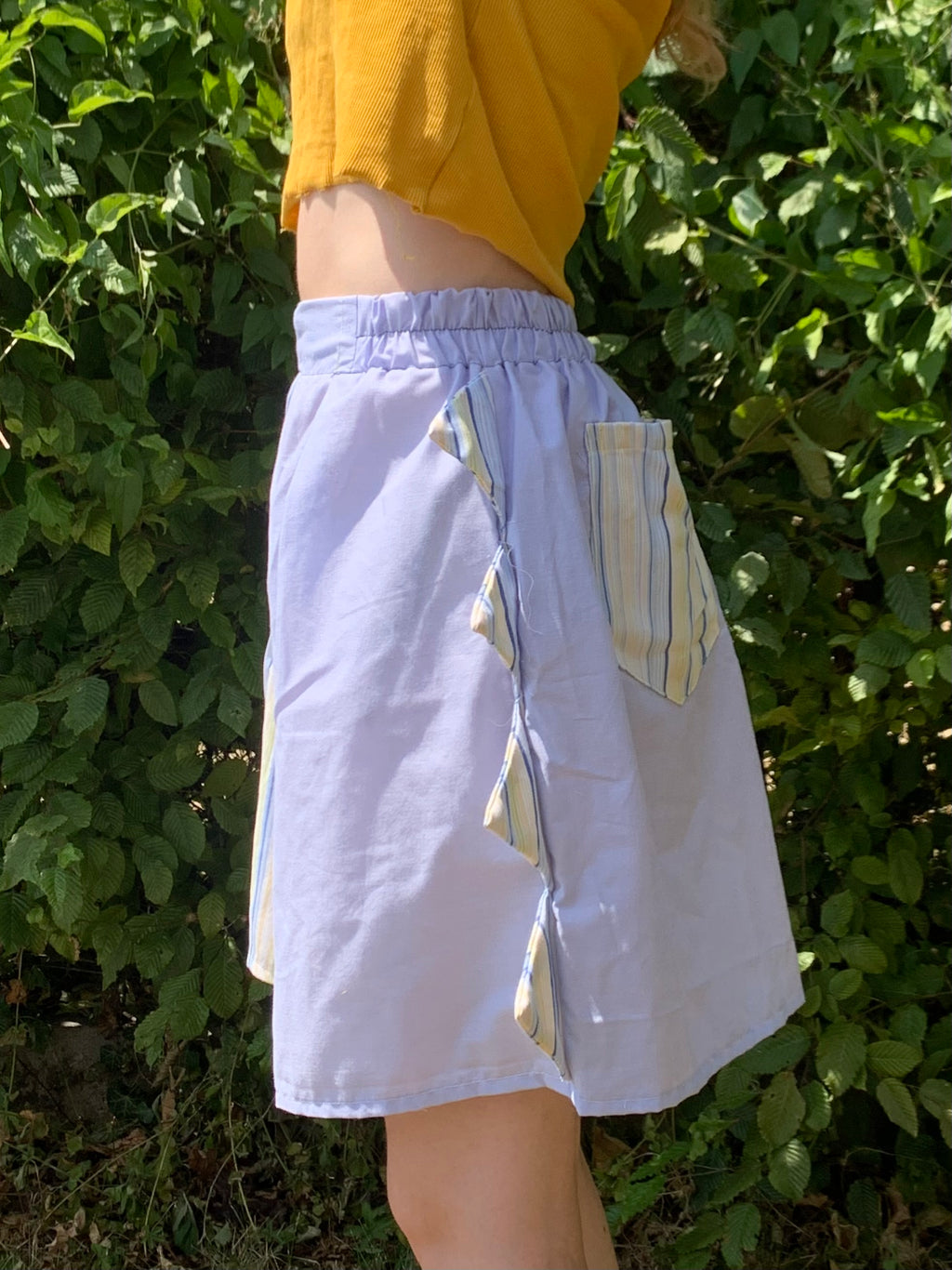 Short dino rayé XL