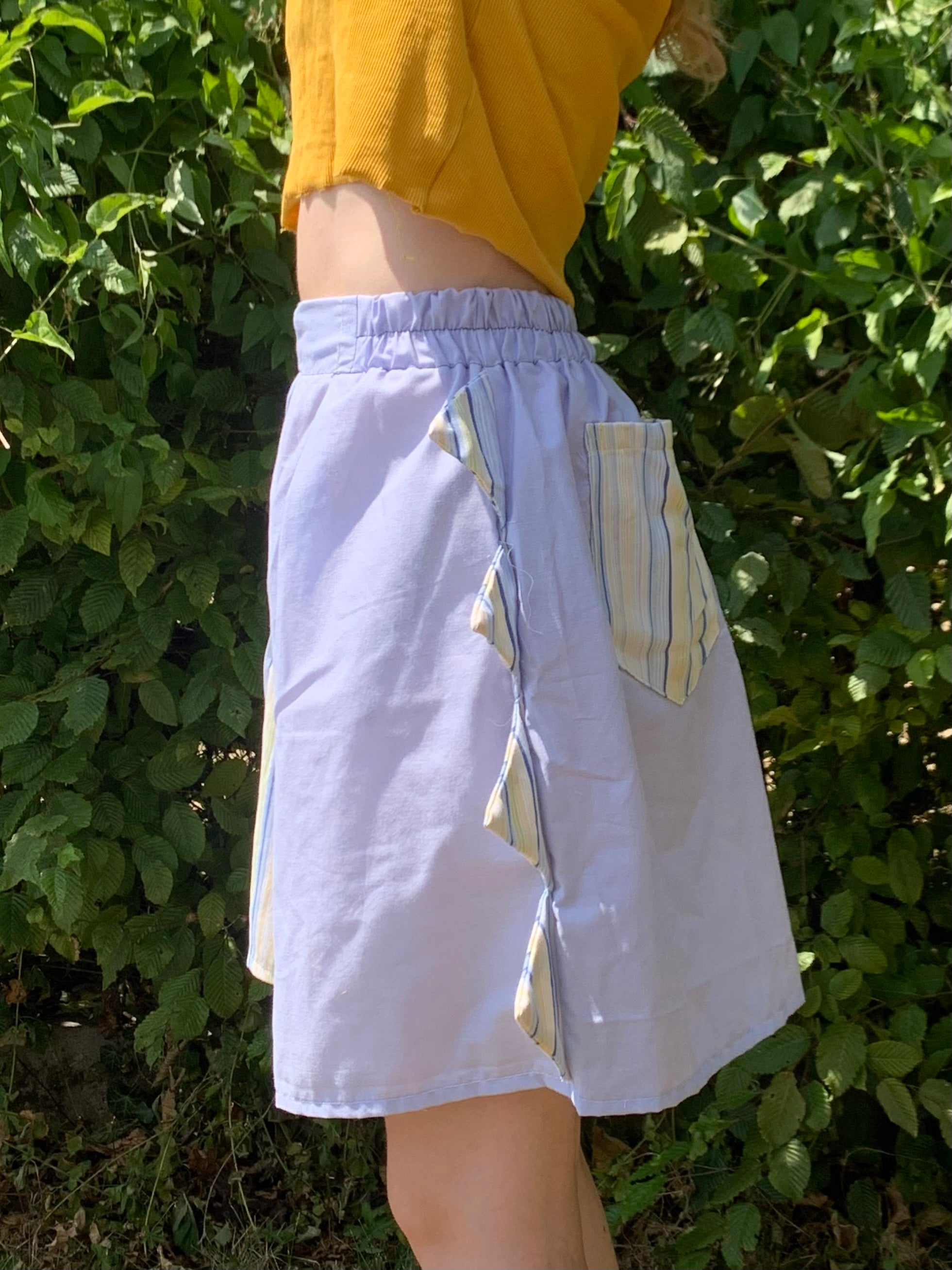 Short dino rayé XL