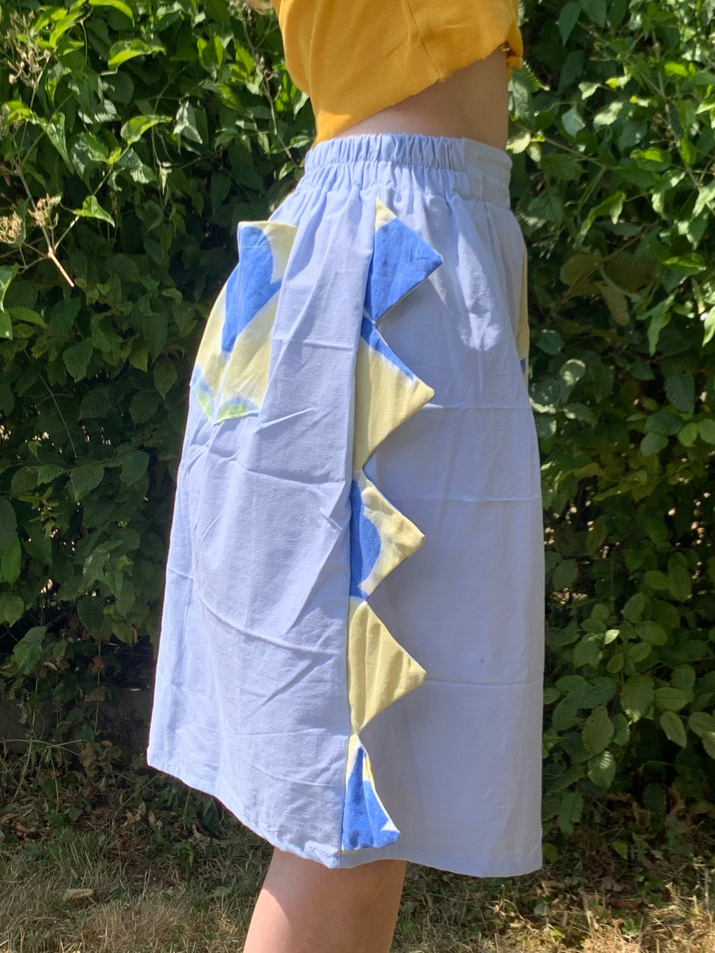Short dino bleu M