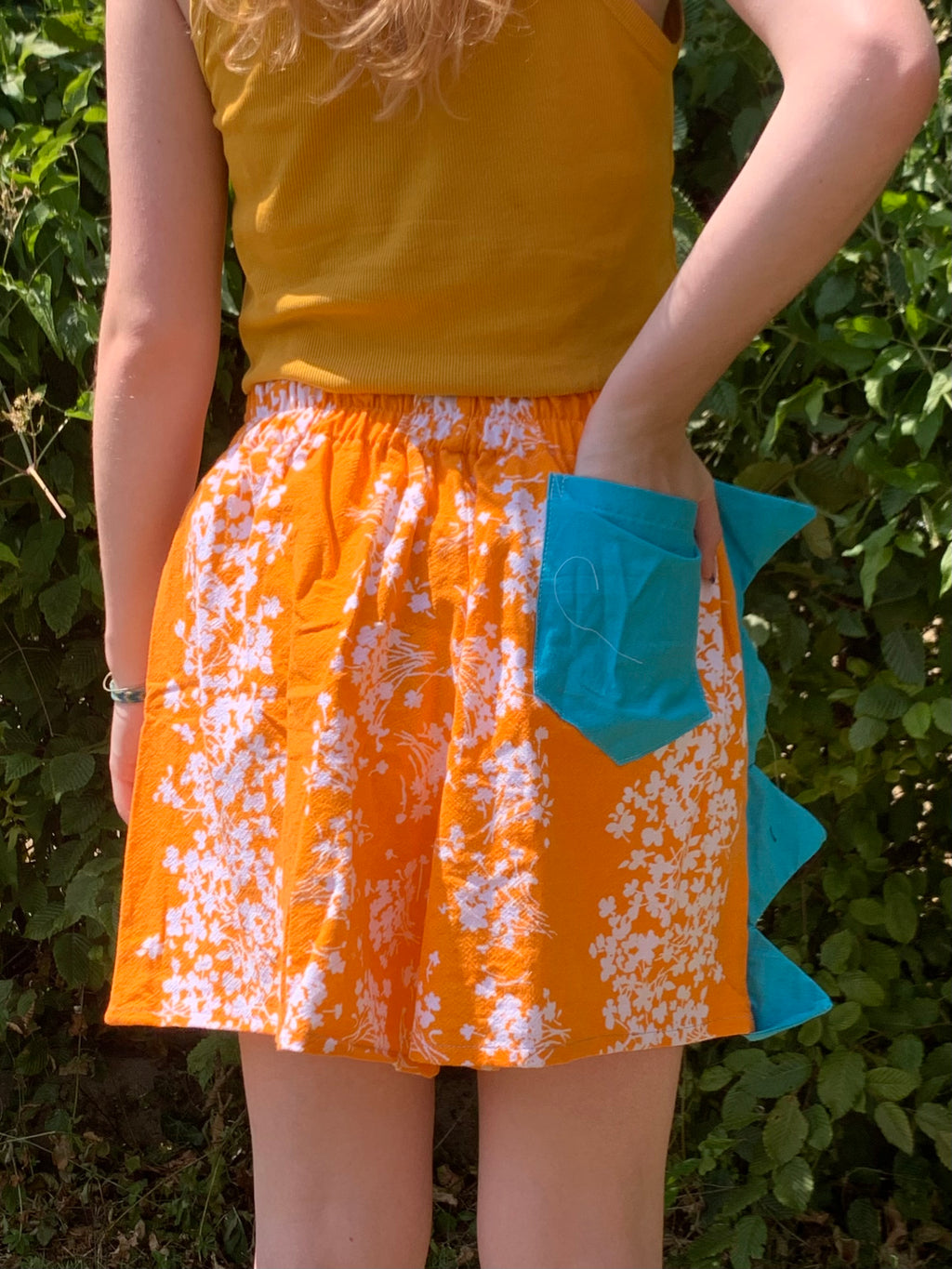 Short dino Orange M
