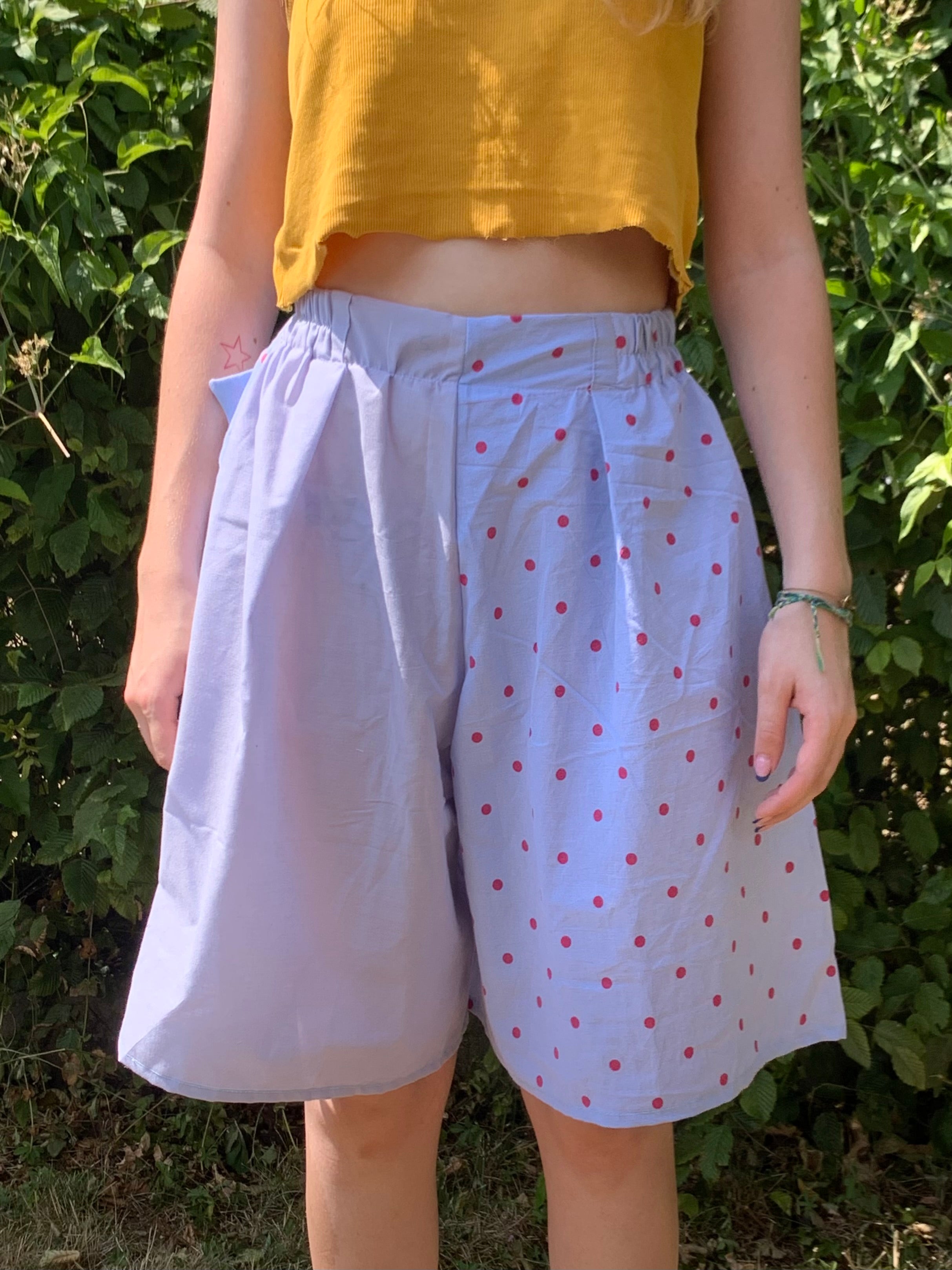 Short dino a pois L