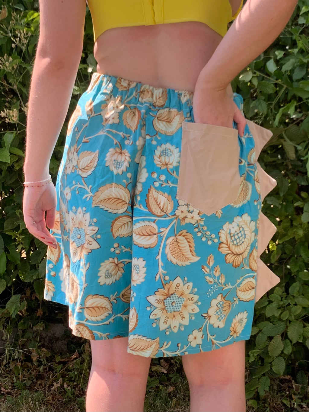 short dino bleu L