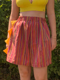 Short dino arc en ciel L