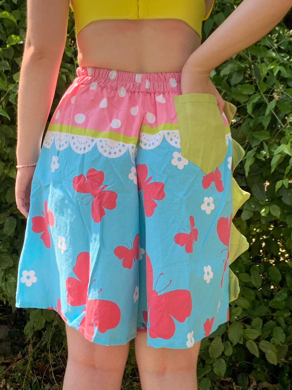 Short dino papillon M