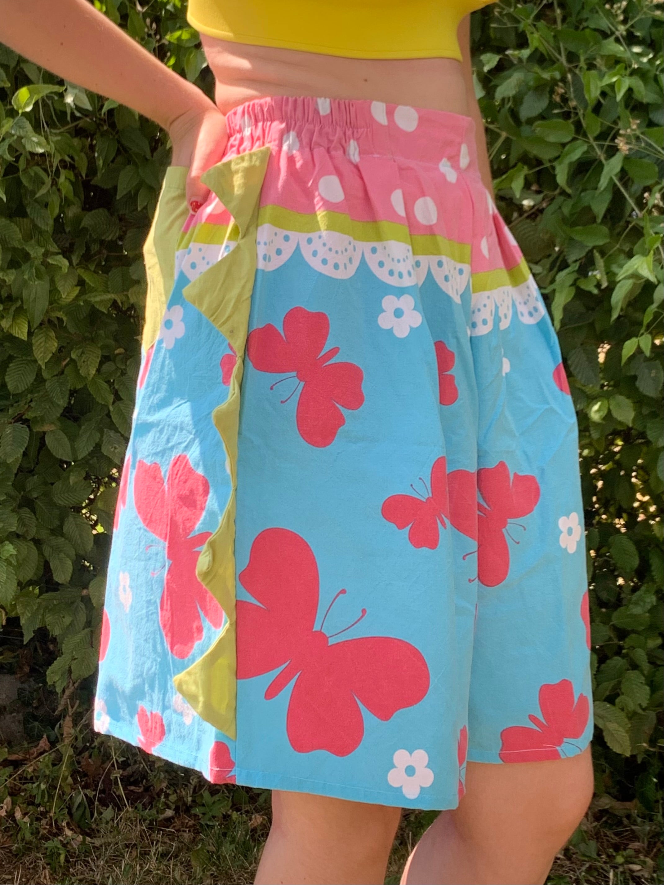 Short dino papillon M