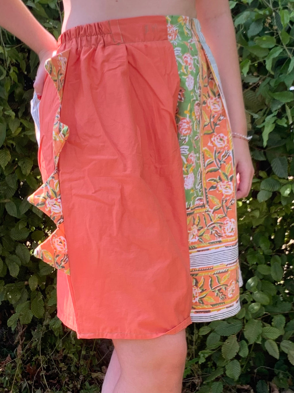 Short dino fleuri L