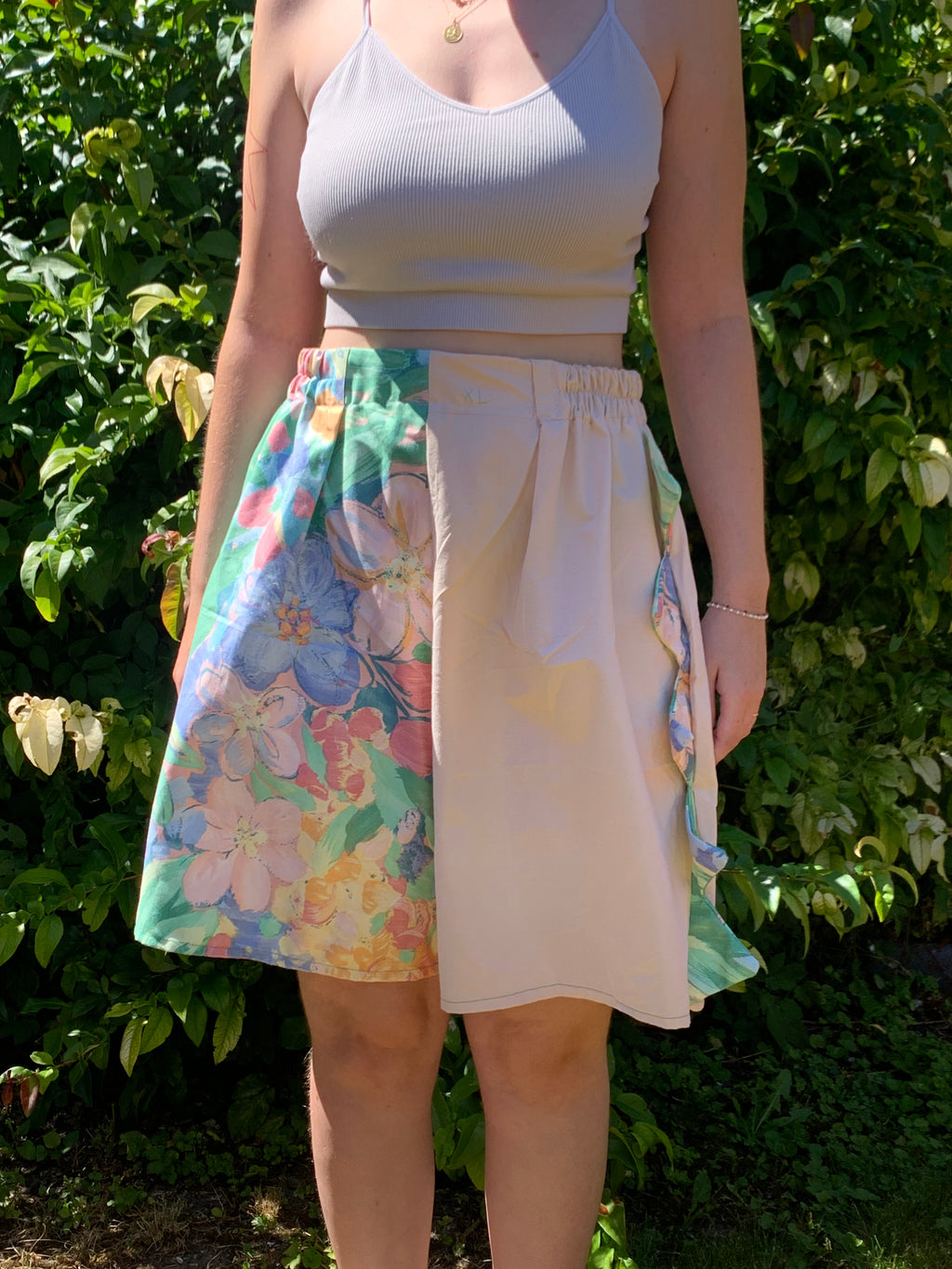 Short dino fleuri L