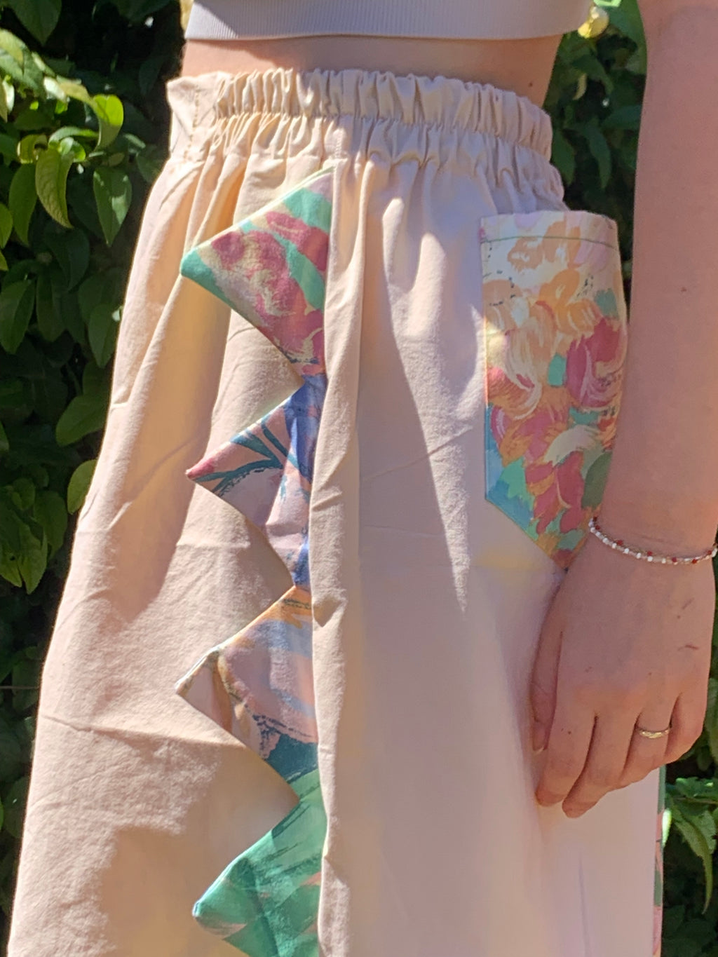 Short dino fleuri L