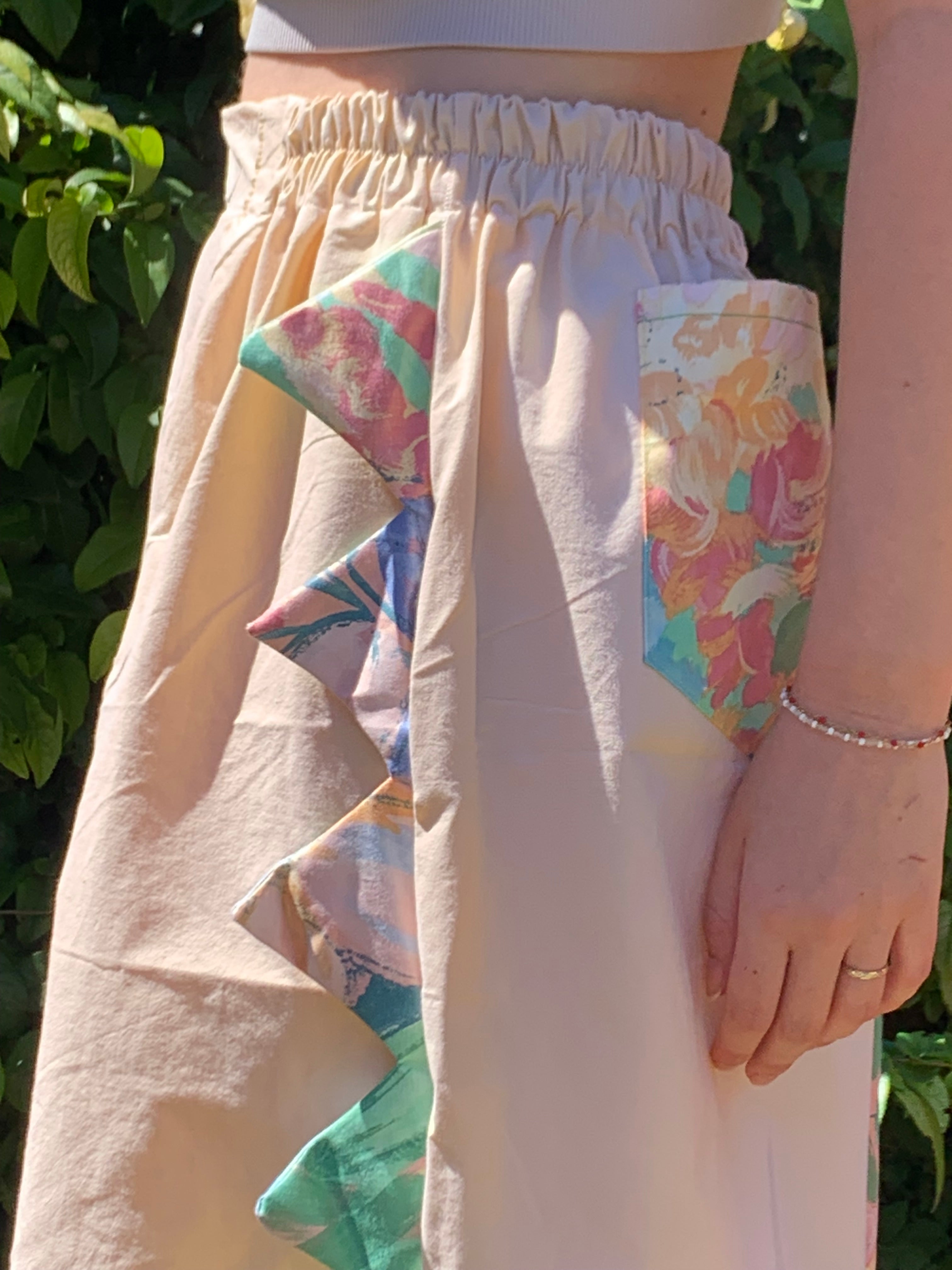 Short dino fleuri L