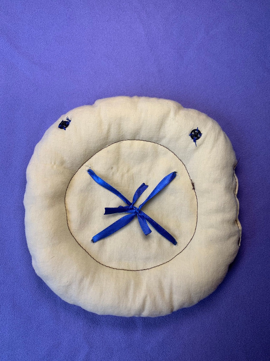 BOUTON ROND JAUNE
