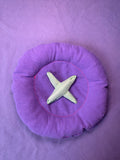BOUTON ROND VIOLET