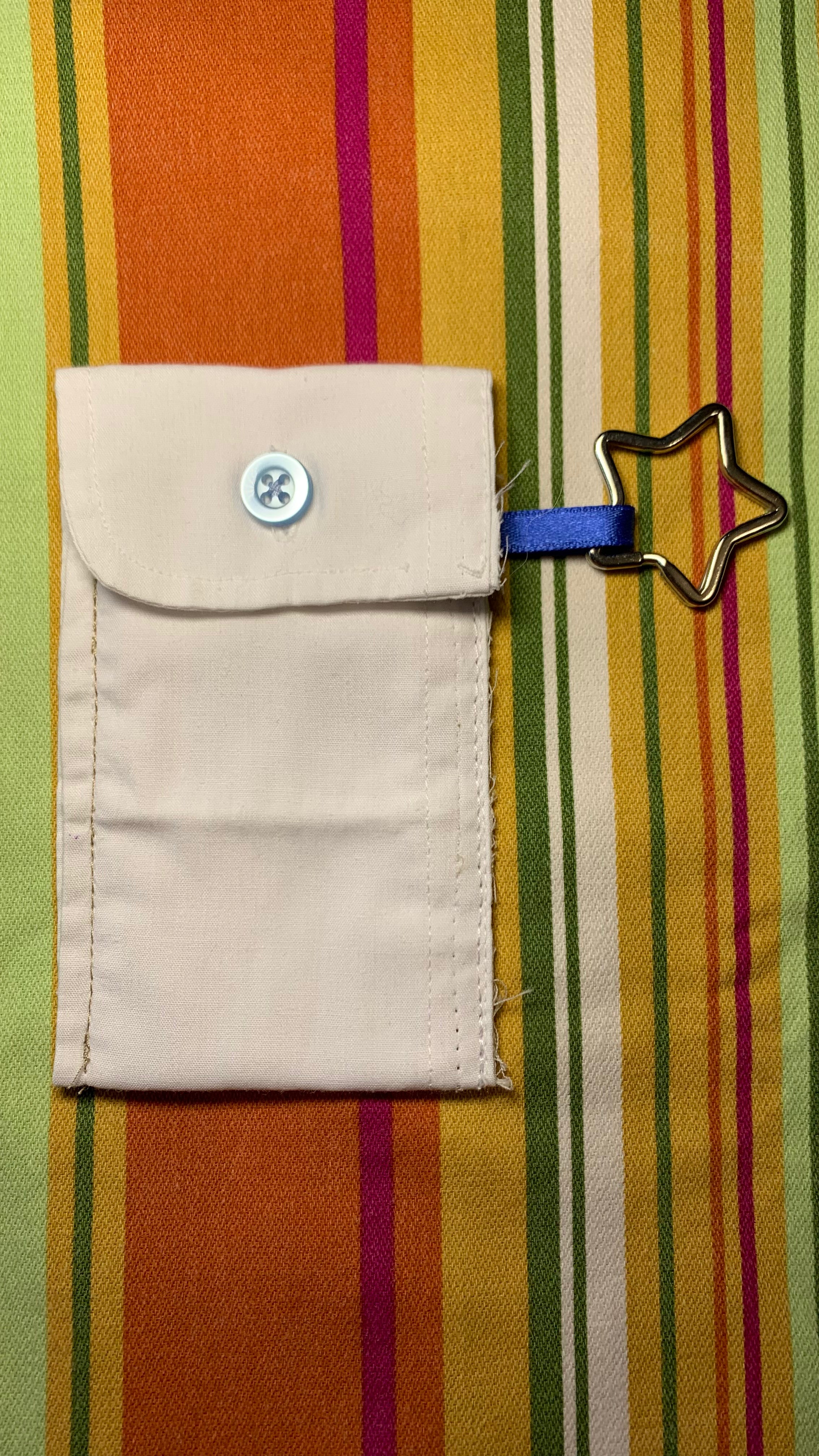 Porte-cartes blanc