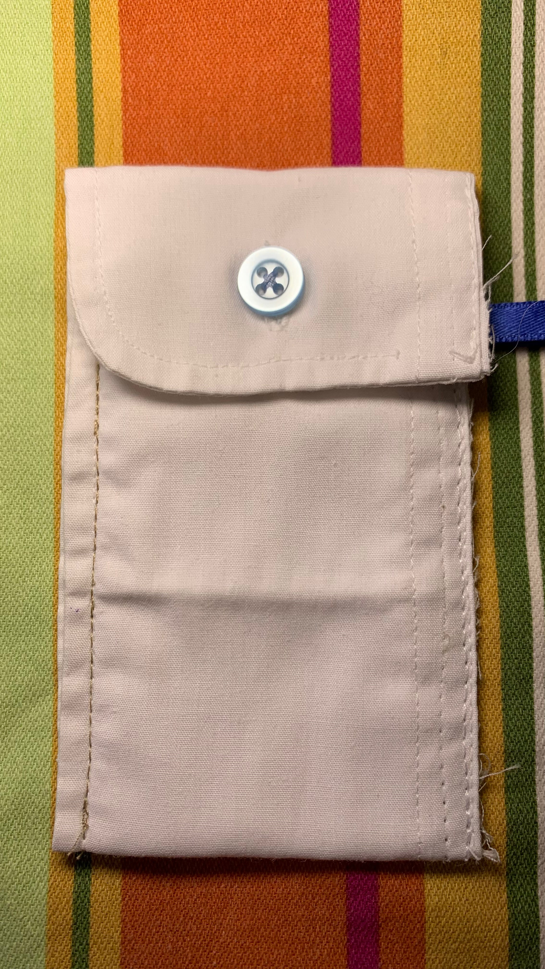 Porte-cartes blanc