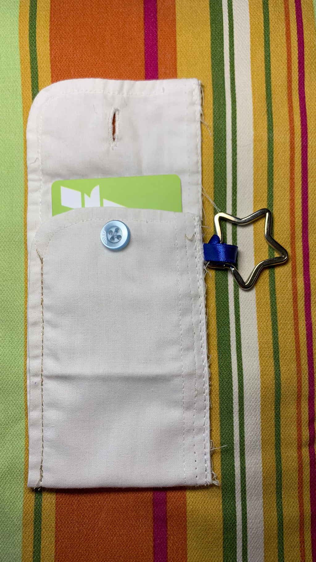 Porte-cartes blanc