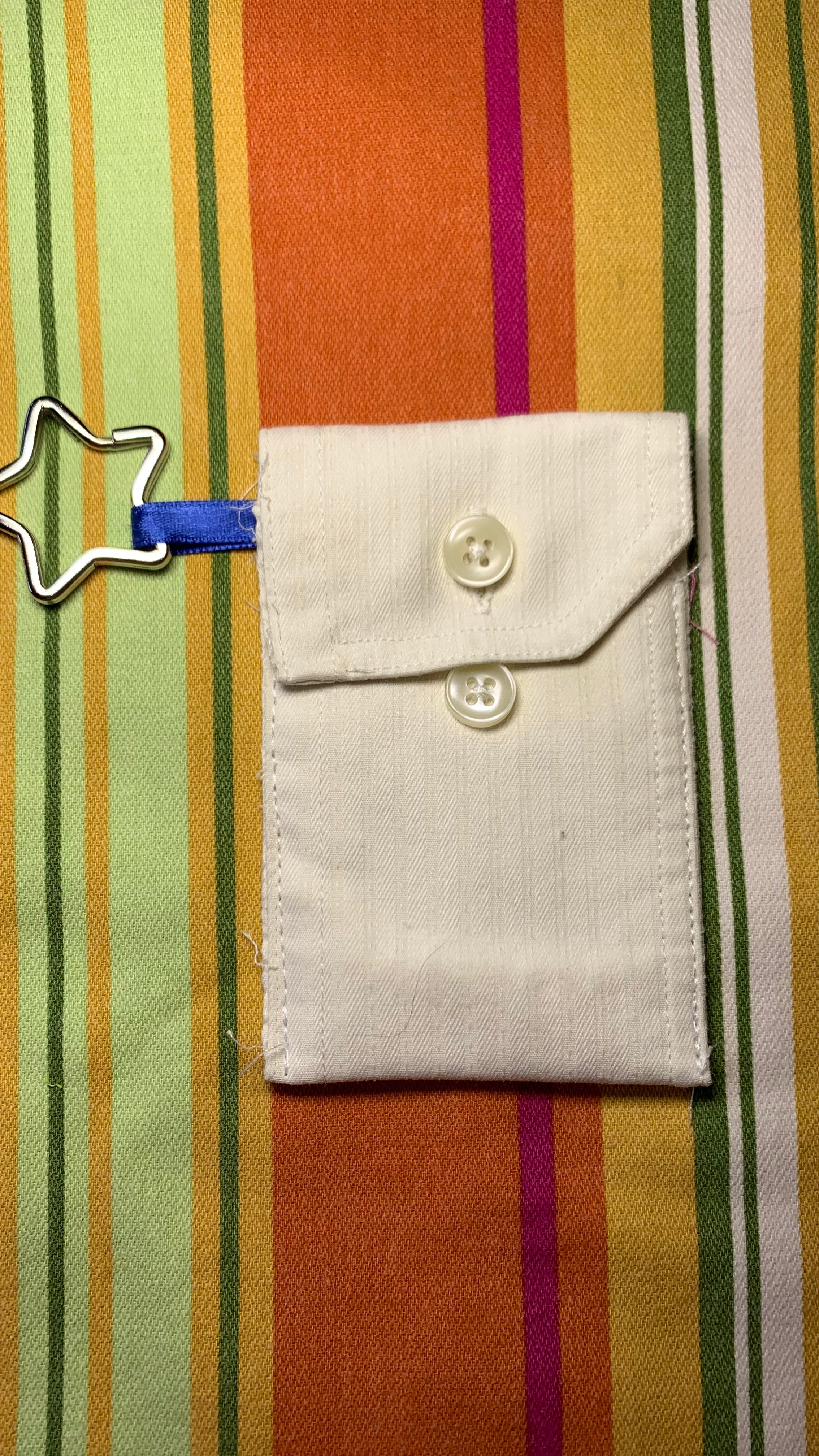 Porte-cartes blanc
