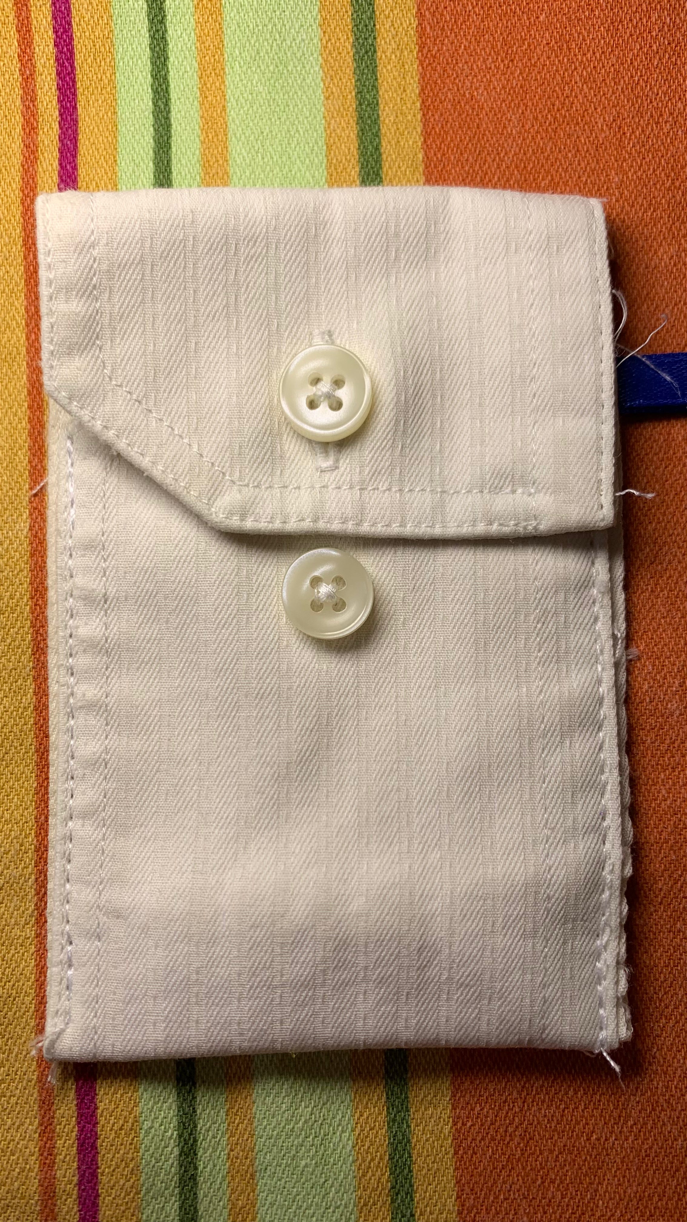 Porte-cartes blanc