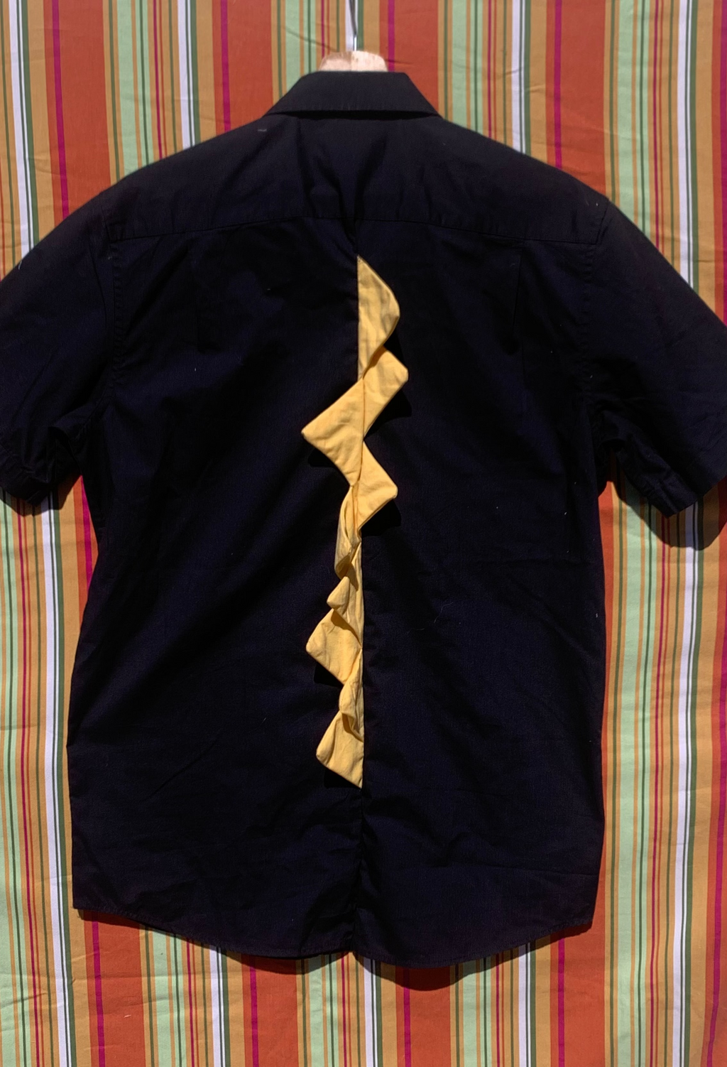 Chemise Dino noir à manches courtes M