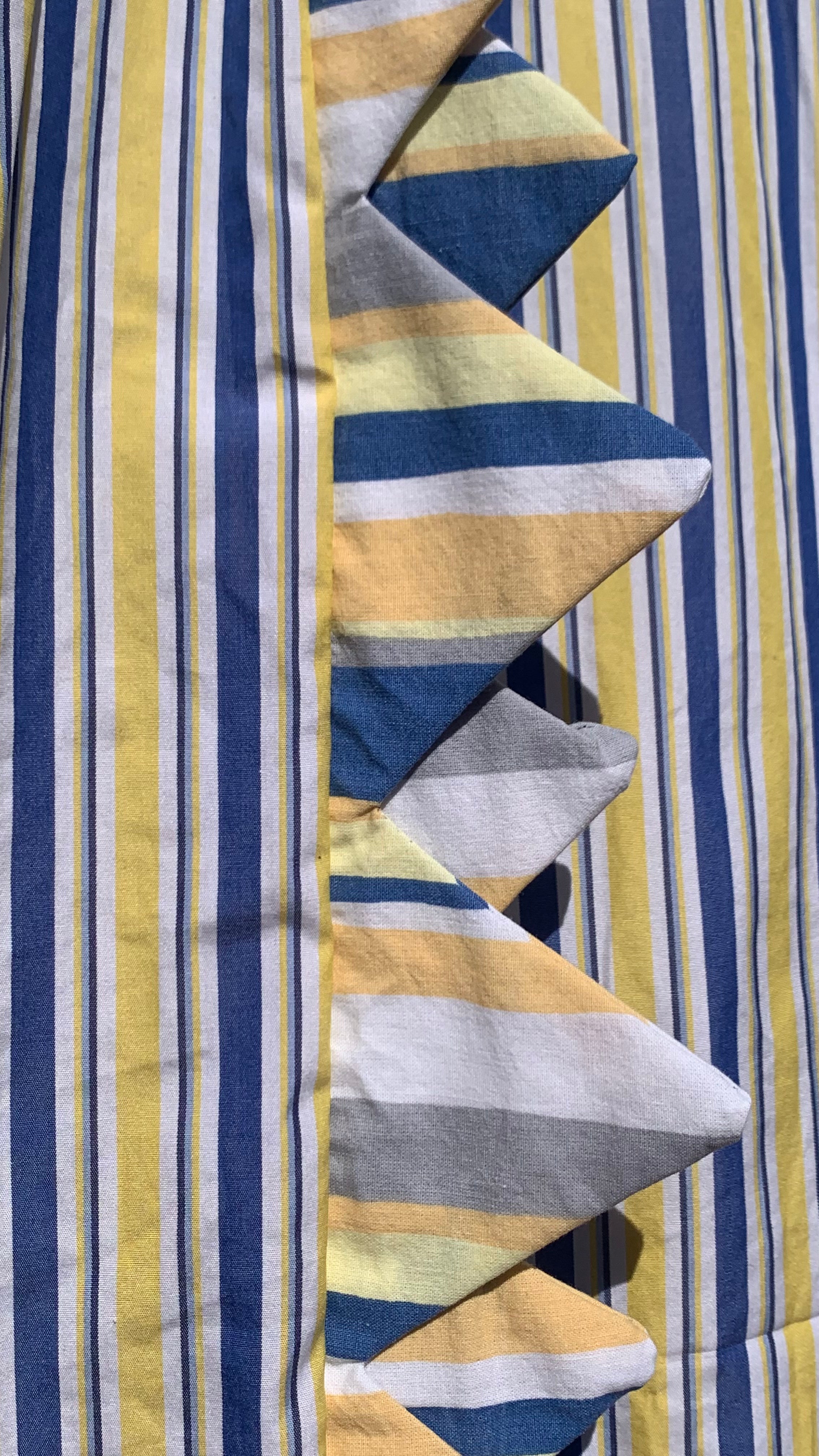 Chemise Dino jaune et bleue à manches courtes XXL