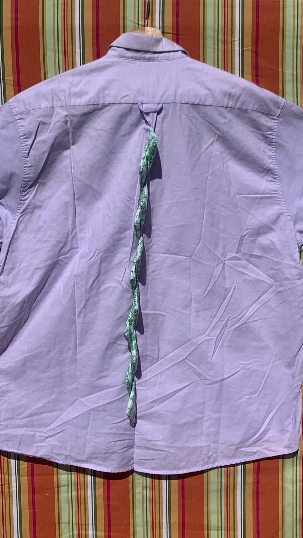 Chemise Dino lila à manches courtes XL