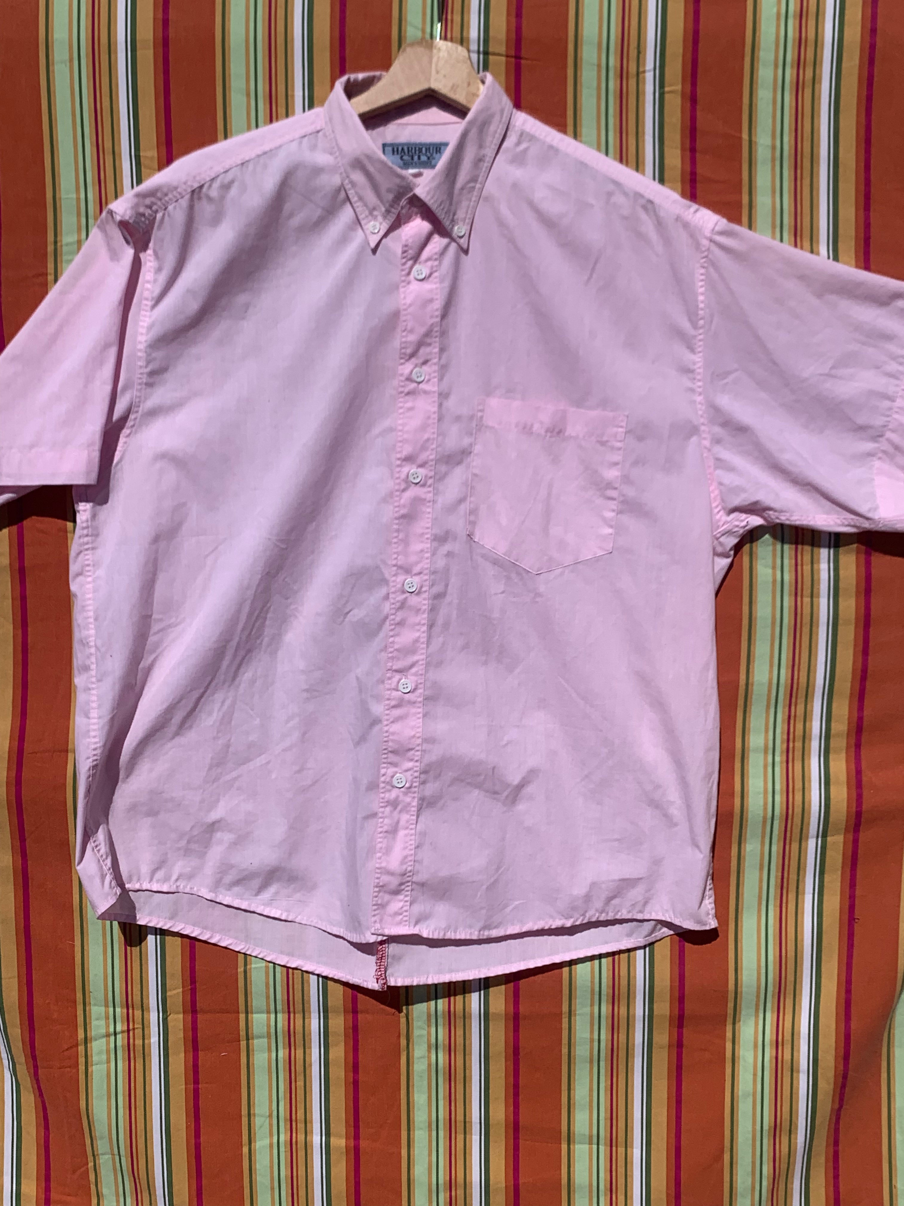 Chemise Dino rose à manches courtes L