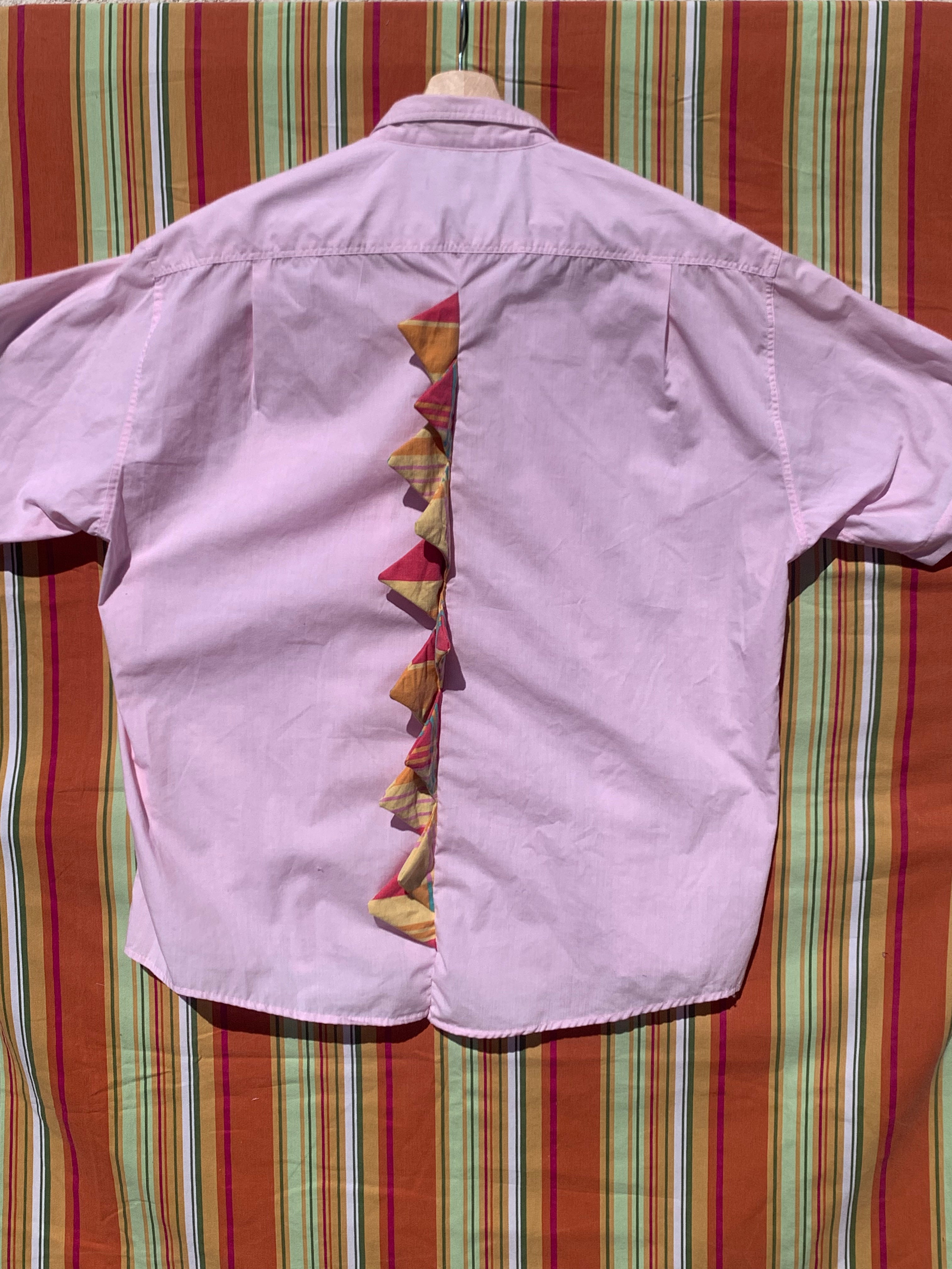 Chemise Dino rose à manches courtes L