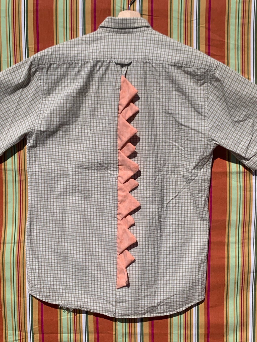 Chemise Dino beige à manches courtes M