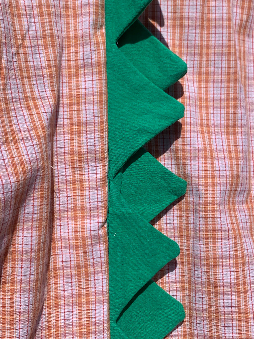 Chemise Dino orange à manches courtes L