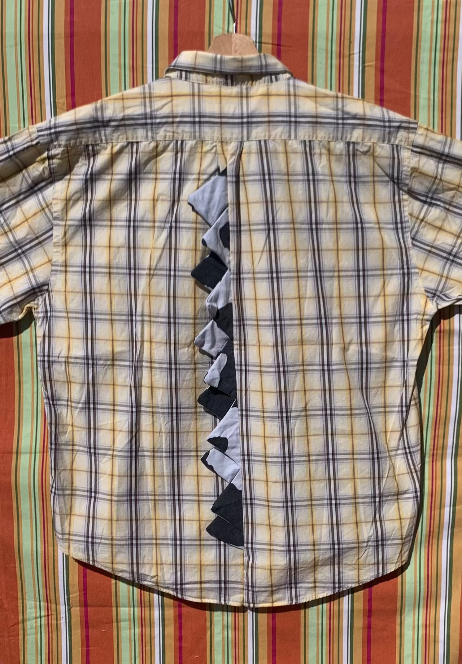 Chemise Dino jaune à manches courtes XL