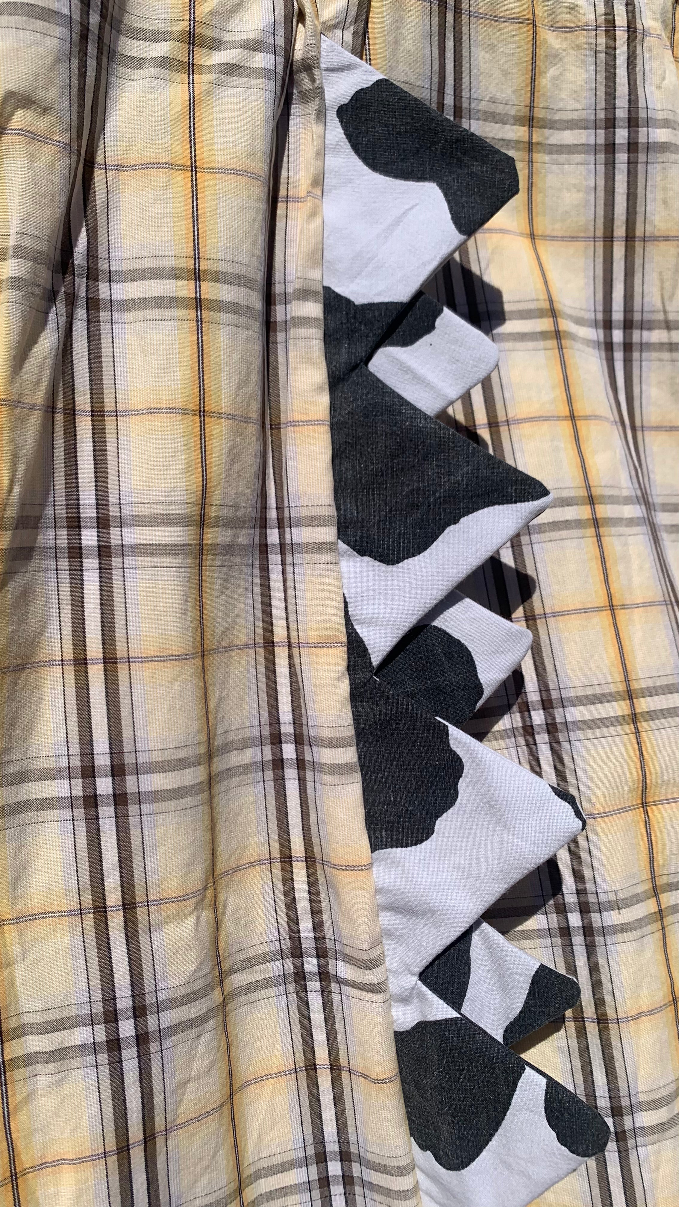 Chemise Dino jaune à manches courtes XL