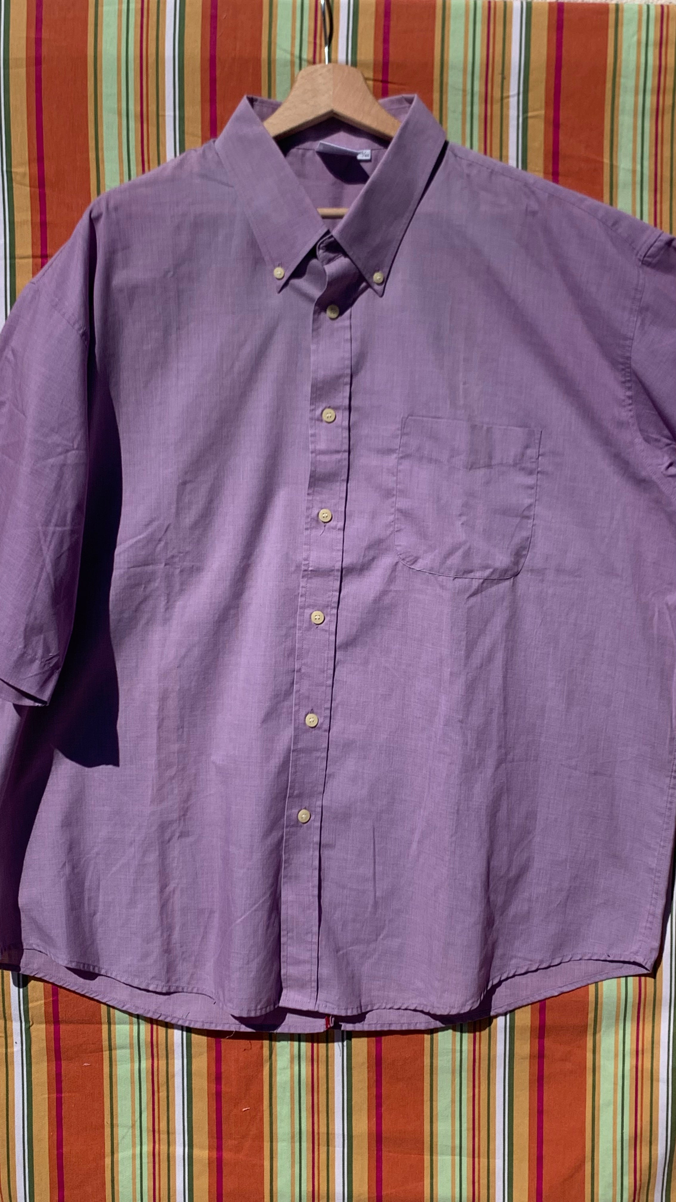 Chemise Dino lila à manches courtes XXL