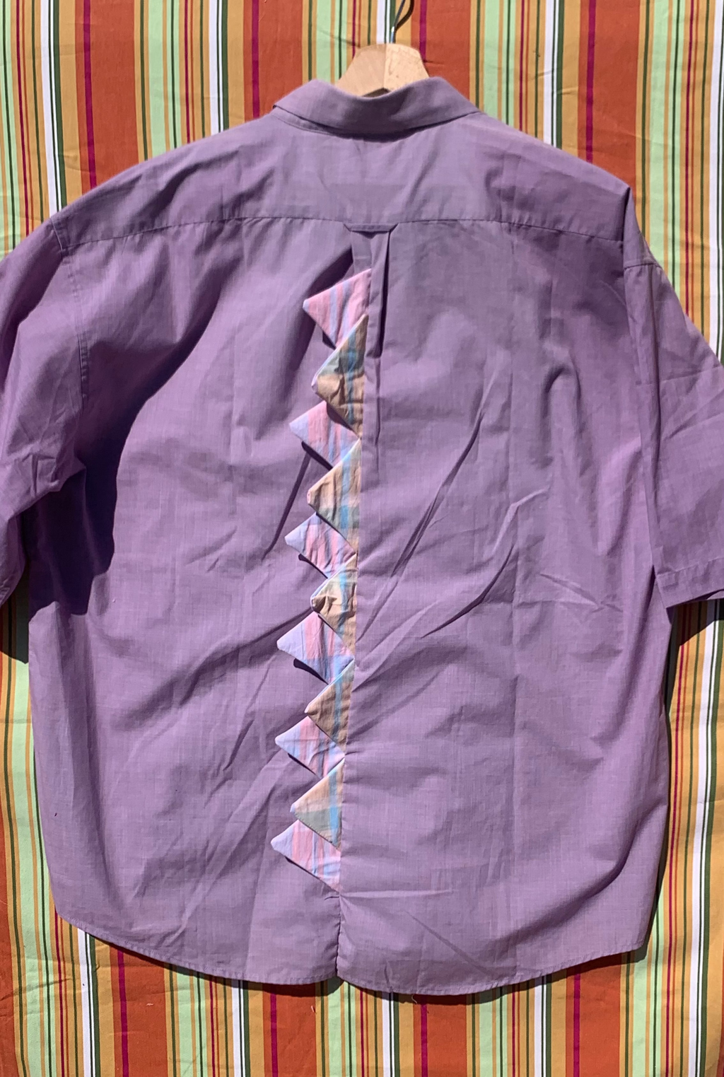 Chemise Dino lila à manches courtes XXL