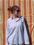 Chemise Dino bleue L